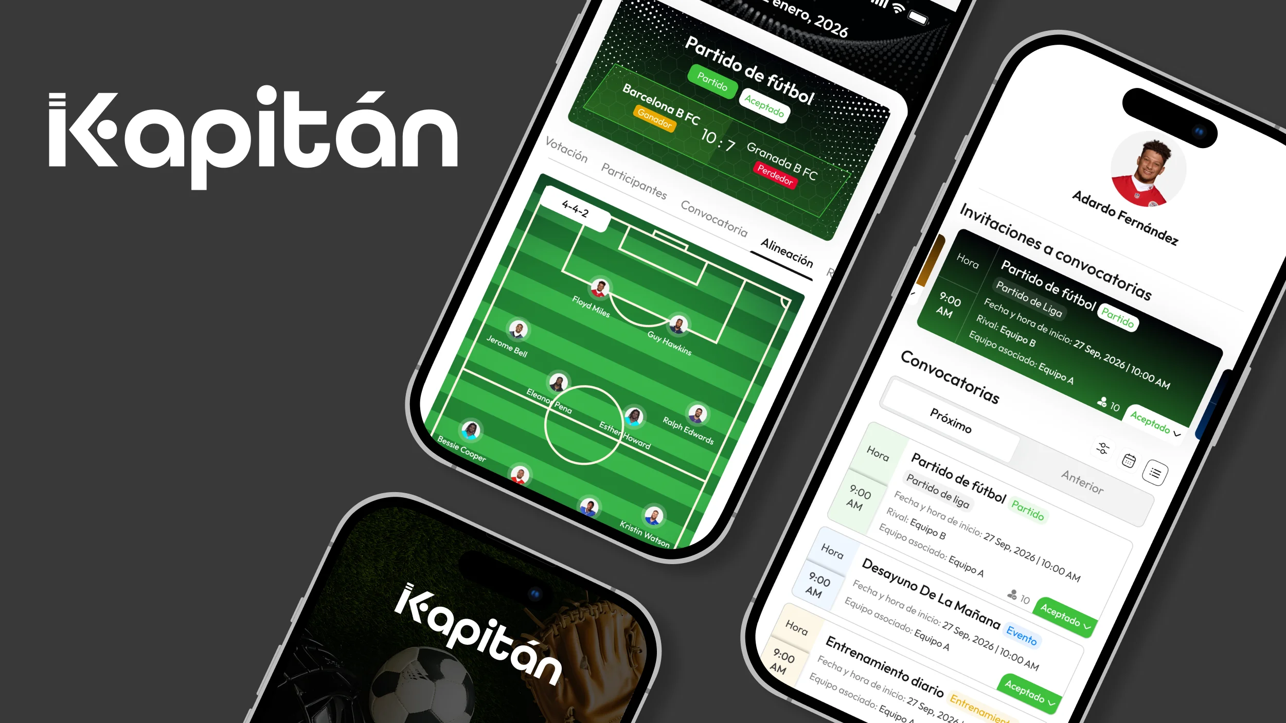 Desarrollo app Kapitan